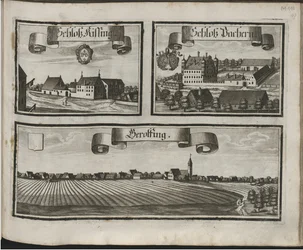 Alemán: Historico-Topographica Descriptio. Es decir: Description, deß Churfürsten- und Hertzogthums Ober- und Nidern Bayrn : Welches In vier Theilter oder Renntämbter, Als Oberlandts München und Burgkhausen, Unterlandts aber in Landshuet und Straubing abge