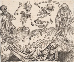 Danza de la muerte de la Crónica del mundo de Schedel
