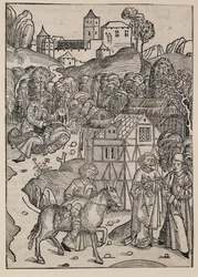 La segunda parte de la parábola del buen samaritano, c1491