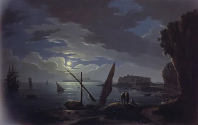 Vista de la Bahía de Nápoles