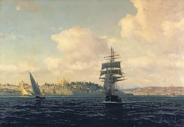 Una vista de Constantinopla