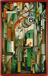 Tranvía número 6 (óleo sobre lienzo)