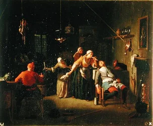 Escena de taberna