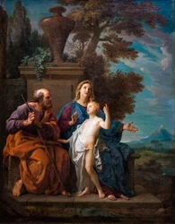 La Sagrada Familia, hacia 1740 (óleo sobre lienzo)