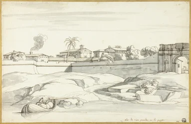 Paisaje junto a un río