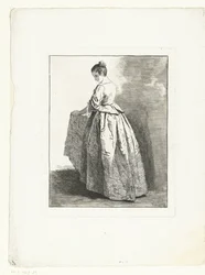 chica joven Estudios de figuras (título de la serie) Etudes de figures drapes (título de la serie)