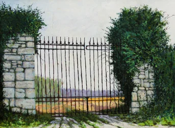 La Porte des Champs, 2003 (óleo sobre tabla)