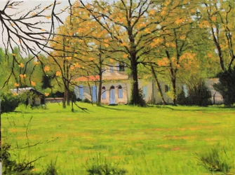 Óleo Maison Girondine, 2018 (óleo sobre lienzo)