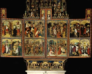 Altar mayor de la iglesia del monasterio de Blaubeuren