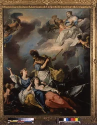 Alegoría de la Paz de Viena en 1606