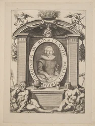 Claude Mollet, primer jardinero del rey, de Theatre des Plans et Jardinages, pub. 1652
