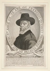 François Quesnel (1543-1619), a la edad de 73 años