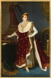 Retrato del emperador Napoleón I Bonaparte