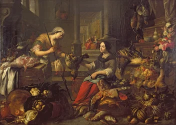 Jesús en la casa de Marta y María