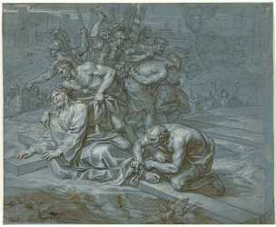 Cristo despojado en la cruz, c.1680
