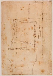 Planta y alzado de la capital, siglo XVI (dibujo)