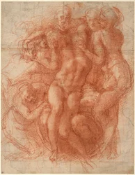 Lamentación (recto), c. 1530