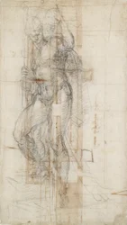 Figura de Cristo resucitando de la tumba