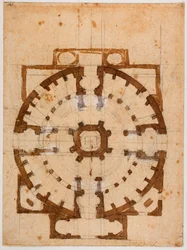 Plano de San Giovanni dei Fiorentini