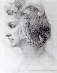 Cabeza ideal de una mujer, c.1525-28