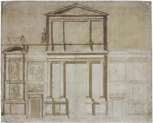 Proyecto para la Fachada de San Lorenzo en Florencia, 1516