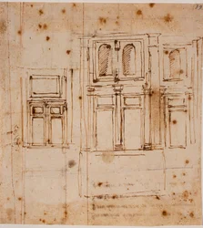 Prospectos murales de la Capilla Laurenciana
