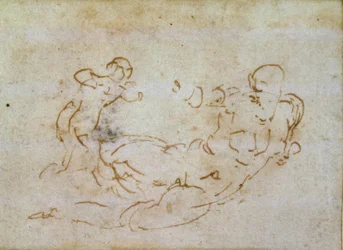 Estudio de Venus y Cupido