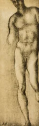 Estudio de una figura masculina
