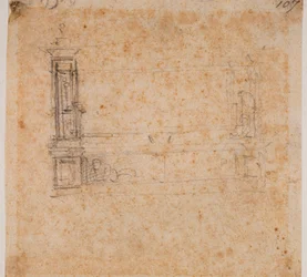 Estudio del doble muro sepulcral para la Nueva Sacristía