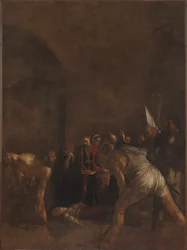 El entierro de santa Lucía, hacia 1608