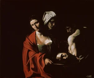 Salomé con la cabeza de Juan el Bautista