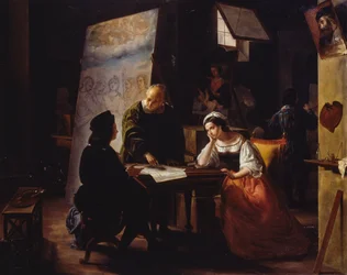 En el estudio de Raffaello