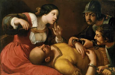 Sansón y Dalila (pintura sobre lienzo)