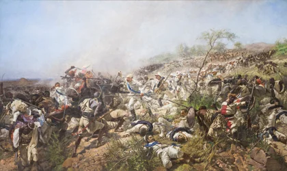 La batalla de Dogali