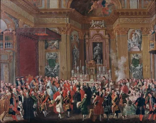 "Jura de Fernando IV como rey de Nápoles"