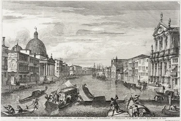 El Gran Canal Entre San Simone Piccolo y Santa Chiara, c.1740-41