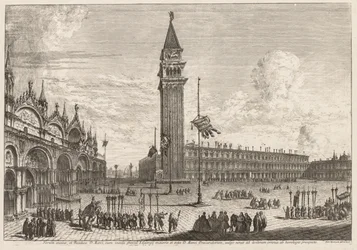 Views of Venice:  Piazza and Piazzetta