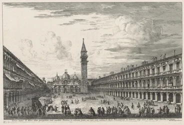 Vistas de Venecia: Piazza S. Marco