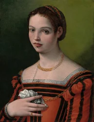 Retrato de una dama, 1550-60