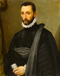 Retrato de un caballero, 1575