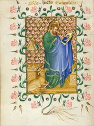 San Lucas Pintando a la Virgen