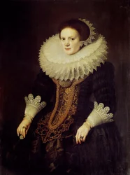 Retrato de una mujer holandesa