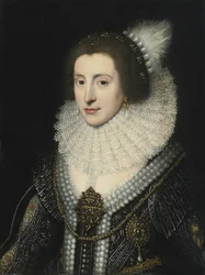Elizabeth Stuart 1596-1662, Reina de Bohemia, ca 1642