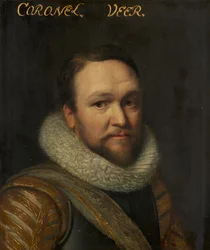 Retrato de Sir Horace Vere, c.1615-1633 (óleo sobre tabla)