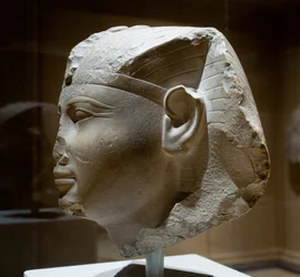 Cabeza de un rey, posiblemente Seankhkare Mentuhotep III, c.2000-1988 a.C.
