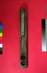 Estuche de plumas, de la Tumba 75, Beni Hasan, Reino Medio, c.2060-1786 a.C. (madera)