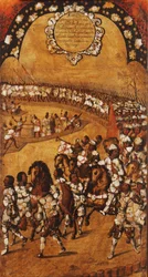 La Conquista de México, Panel IX, c.1696-1715