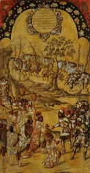 La conquista de México, Panel VIII, c.1696-1715