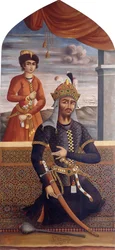 Retrato de Afrasiyab, Rey de Turan, c.1803-4