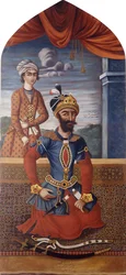 Retrato de Gengis Kan, c.1803-4